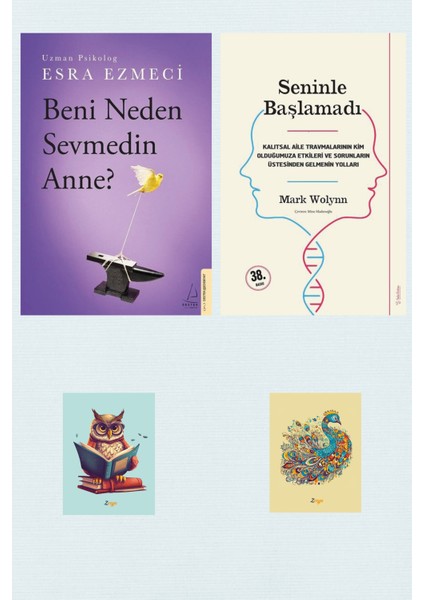 Beni Neden Sevmedin Anne - Seninle Başlamadı + Not Defter Seti