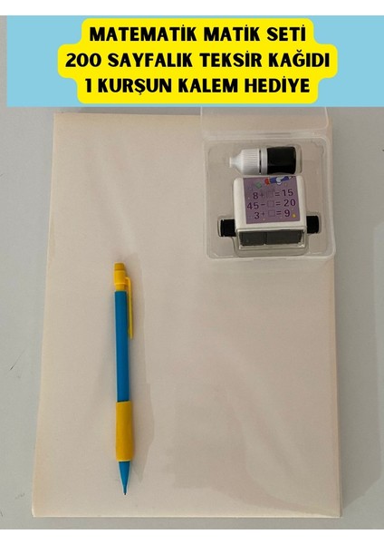 Çocuklar İçin Matematik Matik Seti