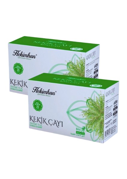 Kekik Çayı 2 Paket (20 x 2'li Süzen Poşet)