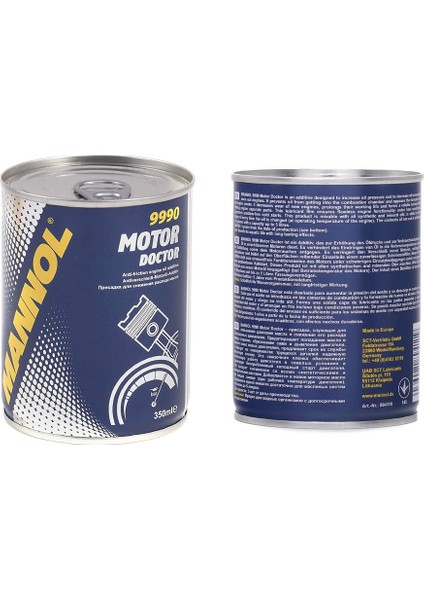 Mannnol Motor Doctor Motoryağ Katkısı 350 ml