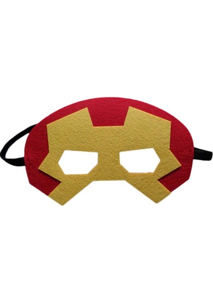 Ironman Lastikli Keçe Çocuk Maske