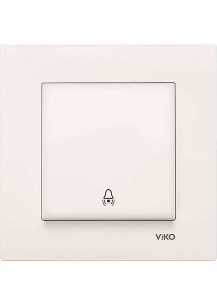 Karre Krem Zil Anahtarı Çerçeveli