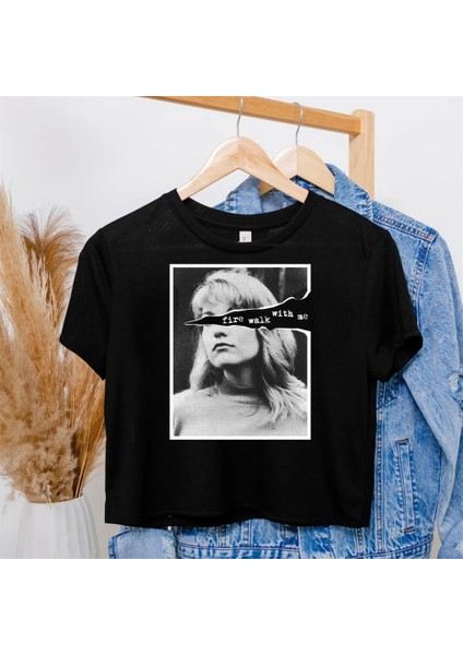 Fire Walk With Me Siyah Crop