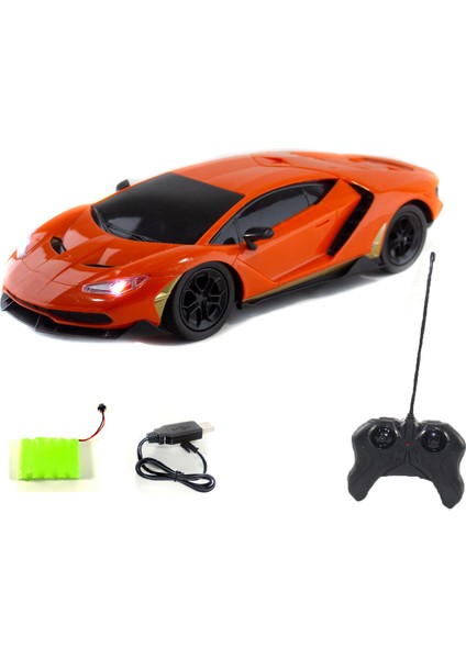 1:14 Uzaktan Kumandalı Lamborghini Işıklı Şarjlı