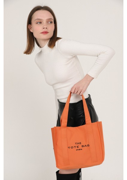 U45 Çıtçıtlı The Tote Bag Shaka Işlemeli Kol Çantası U:25 E:31 G.11 cm fiyatları