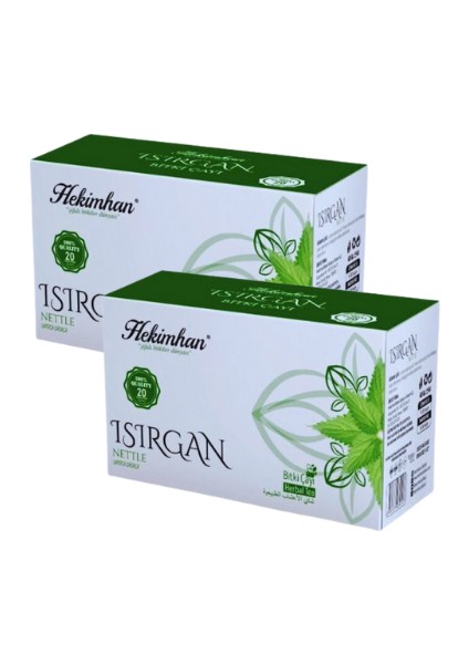 Isırgan Çayı 2 Paket (20 x 2'li Süzen Poşet)