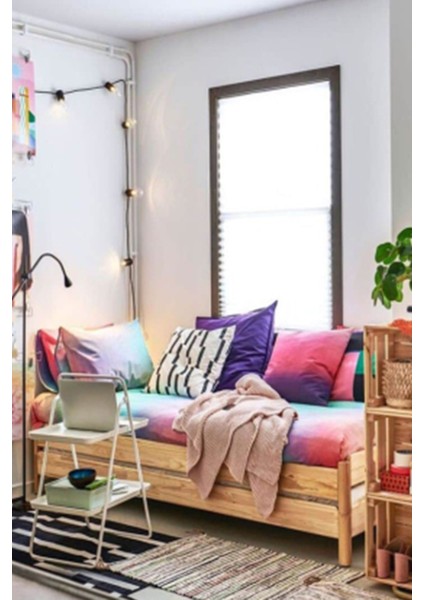 Modüler Sistem Yavrulu Karyola ve Sedir Koltuk Doğal Ahşap Tüm Ölçülerde modelleri