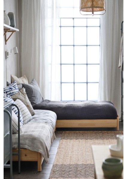 Modüler Sistem Yavrulu Karyola ve Sedir Koltuk Doğal Ahşap Tüm Ölçülerde fırsatları