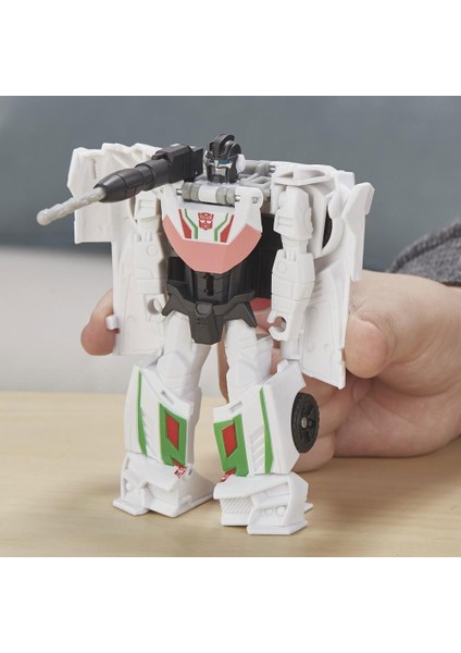 (RS-G)505 Transformers Cyberverse Tek Adımda Dönüşen Figür Wheeljack - E3522 E3646