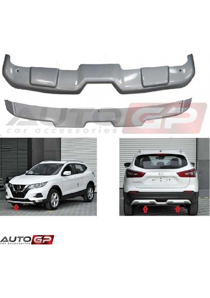 Nissan Qashqai Difüzör Ön Arka Tampon Koruma 2018 2019 2020 fiyatları