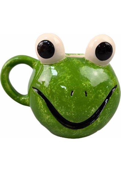 Komik Kurbağa Surat 3D Tasarım Kupa Bardak fiyatları
