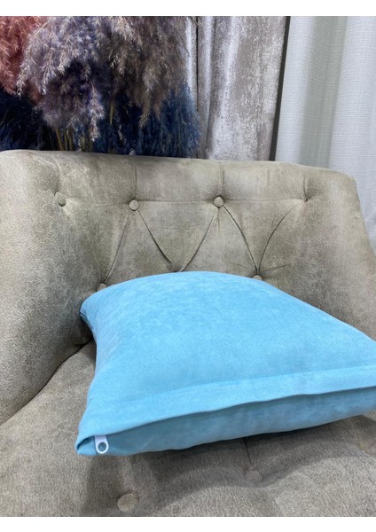 Mat Kadife Koltuk ve Sandalye Kırlent Kılıfı 45 x 45 cm