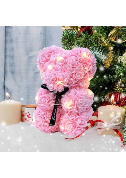 Teddy Rose Kırmızı Pembe Ayıcık