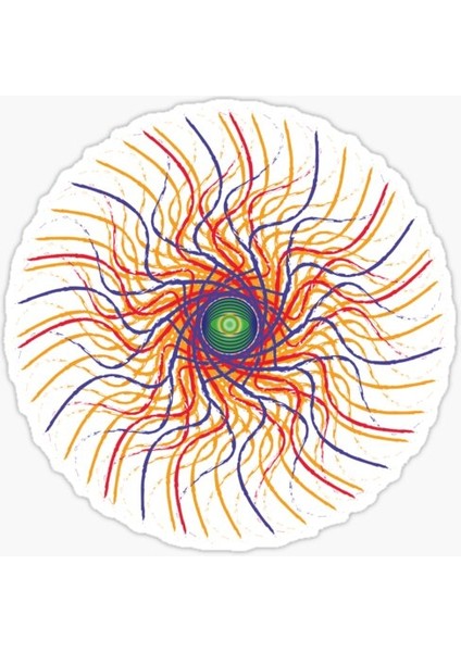 18CM Nazar Boncuğu Sticker Araba Duvar Yapıştırma Etiket Mf7