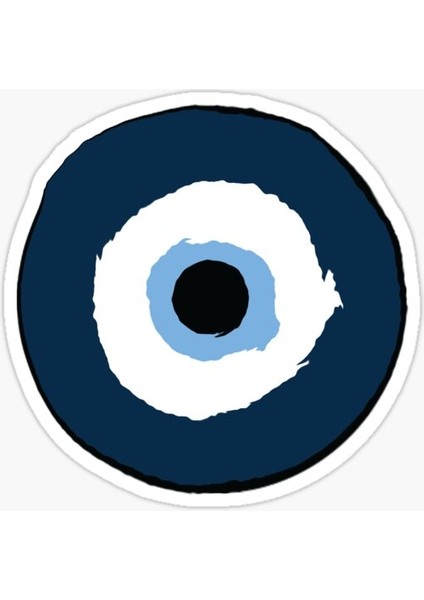 18CM Nazar Boncuğu Sticker Araba Duvar Yapıştırma Etiket Ff4