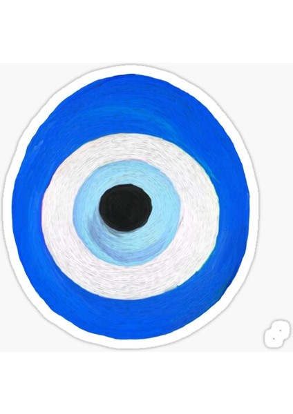 18CM Nazar Boncuğu Sticker Araba Duvar Yapıştırma Etiket MF20