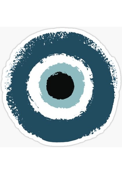 18 cm Nazar Boncuğu Sticker Duvar Etiket Araba Yapıştırma M16