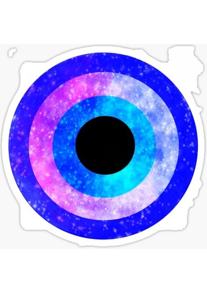 Nazar Boncuğu Sticker Araba 18CM Yapıştırma Etiket MD22