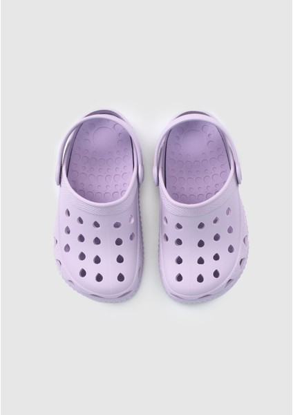 Kız Çocuk Düz Sandalet Lila Renkli Rahat Kullanım indirimleri