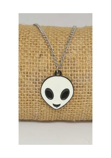 Mineli Uzaylı Kolye Model 4 Genç Kolye Çocuk Kolye