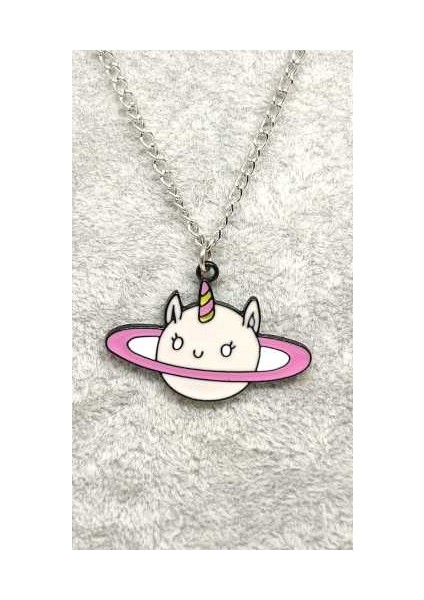 Mineli Gezegen Kedi Kolye