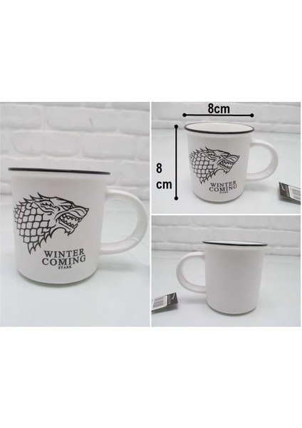 Game Of Throne Winter Is Coming Stark Ailesi Kahve Kupası Fincan Mug