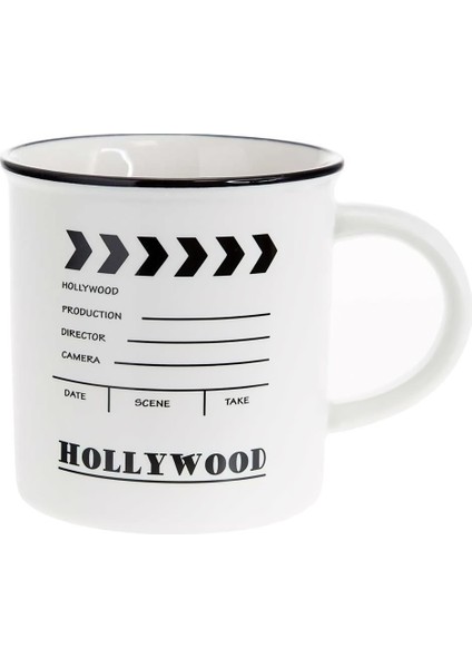 Hollywood Klaket Yönetmen Rejisör Sinema Kahve Kupası Fincan Mug