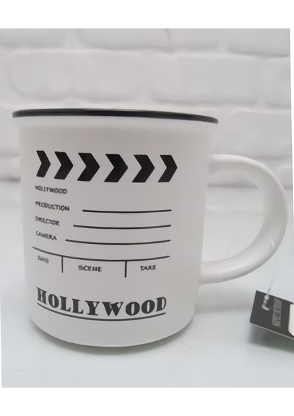 Hollywood Klaket Yönetmen Rejisör Sinema Kahve Kupası Fincan Mug fırsatları