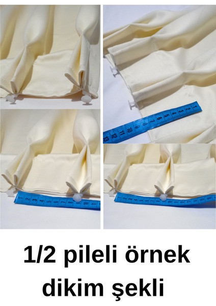 Mebelport Curtain Blackout Karartma 1/2  Pileli Fonluk