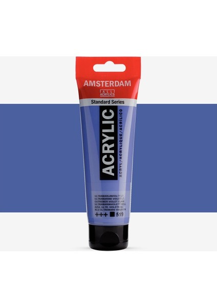 Akrilik Boya 120 Ml. 519 Ultramarine Violet Light