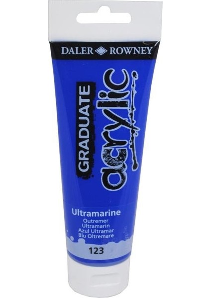 Graduate Akrilik Boya 120ML 123 Ultramarine modelleri