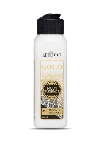 Gold Multi Surface Akrilik Boya 140 Ml. 336 Orkide Beyazı modelleri