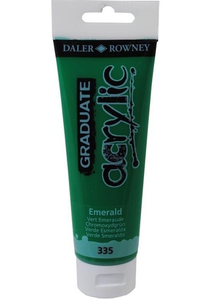 Graduate Akrilik Boya 120ML 335 Emerald