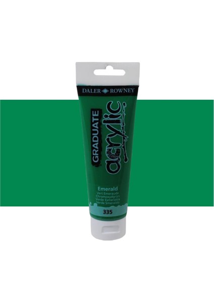 Graduate Akrilik Boya 120ML 335 Emerald fiyatları