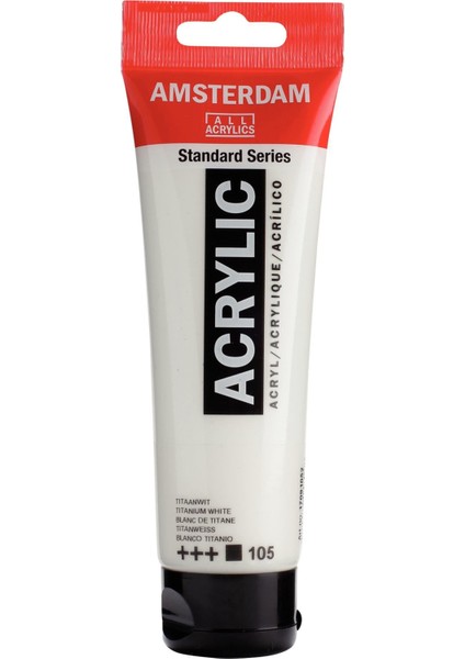 Akrilik Boya 120 Ml. 105 Titanium White fiyatları