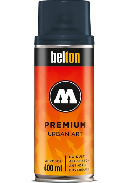 Belton Premium Sprey Boya 400ML N:249 Transparent Toast Signal Black