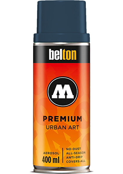 Belton Premium Sprey Boya 400ML N:249 Transparent Toast Signal Black