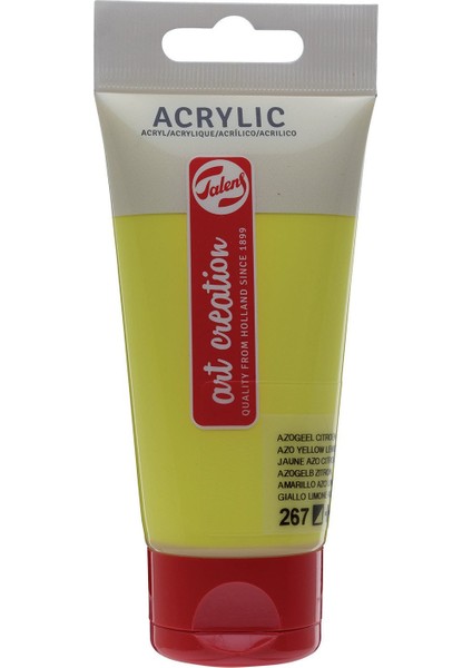 Akrilik Boya 75ML 267 Azo Yellow Lemon