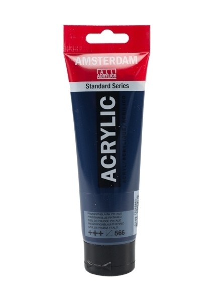 Akrilik Boya 120 Ml. 566 Prussian Blue (Phthalo)