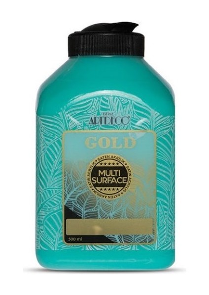 Gold Multi Surface Akrilik Boya 500 Ml. 280 Su Yeşili modelleri