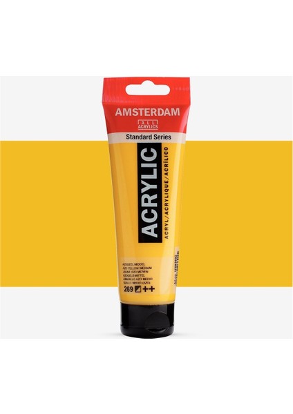Akrilik Boya 120 Ml. 269 Azo Yellow Medium