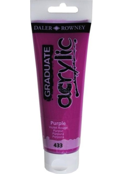Graduate Akrilik Boya 120ML 433 Purple