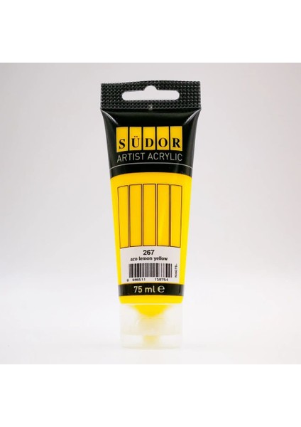 Akrilik Tüp Boya 75ML. N:267 Azo Lemon Yellow