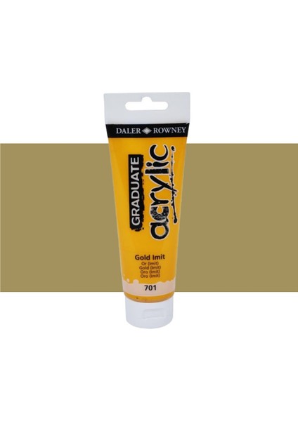 Graduate Akrilik Boya 120ML 701 Gold Imit fiyatları