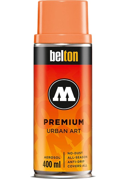 Belton Premium Sprey Boya 400ML N:014 Dare Orange