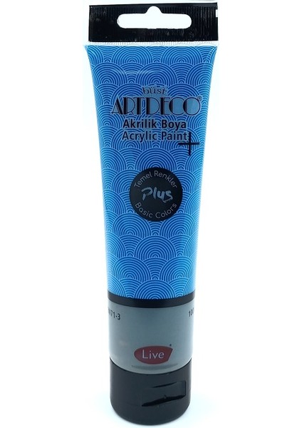 Plus Akrilik Boya 100ML Tüp Gök Mavisi 450