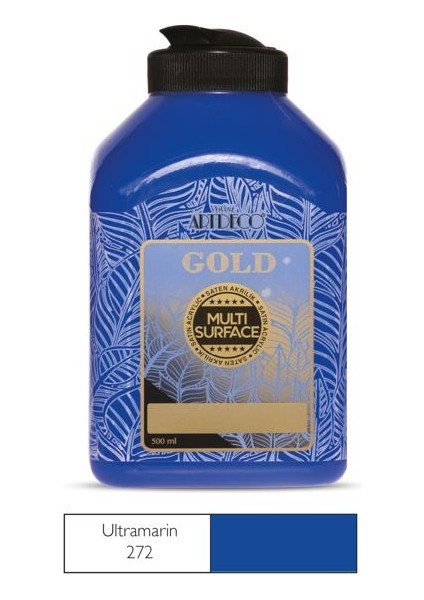 Gold Multi Surface Akrilik Boya 500 Ml. 272 Ultramarın