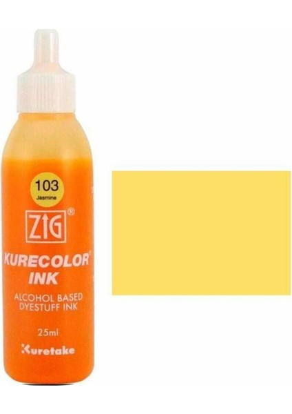Kurecolor Ink Alkol Bazlı Mürekkep 103 Jasmıne 25 ml
