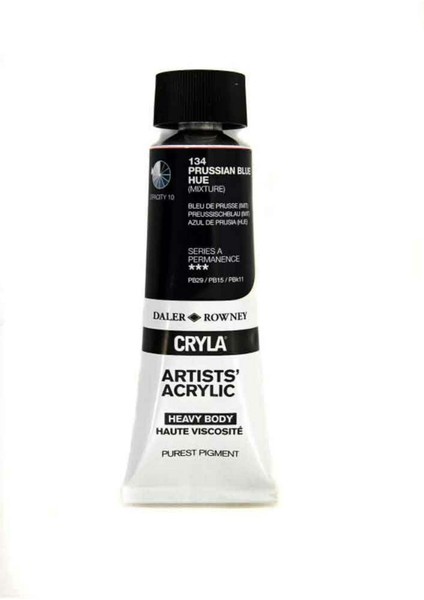 Cryla Heavy Body Artists' Akrilik Boya 75ML N:134 Prussian Blue Hue