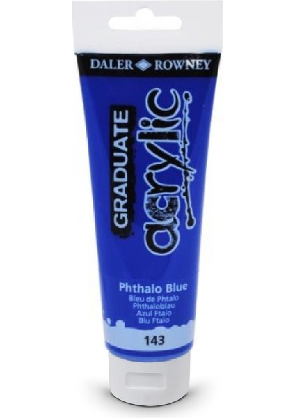 Graduate Akrilik Boya 120ML 143 Phthalo Blue fiyatları